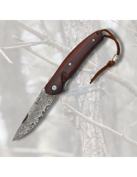 Faca Albainox lâmina damasco 70...