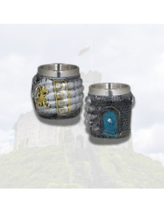 Copo medieval para shot mão de Guerreiro