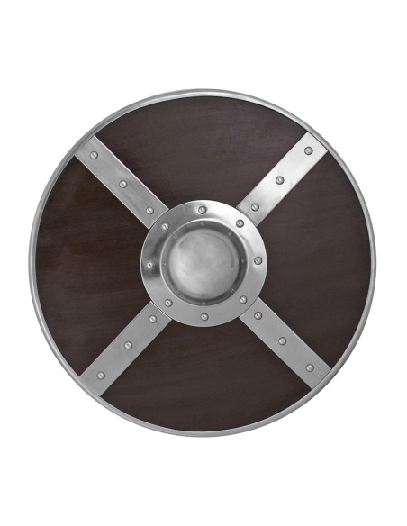 Escudo Viking de madeira, 56 cms.