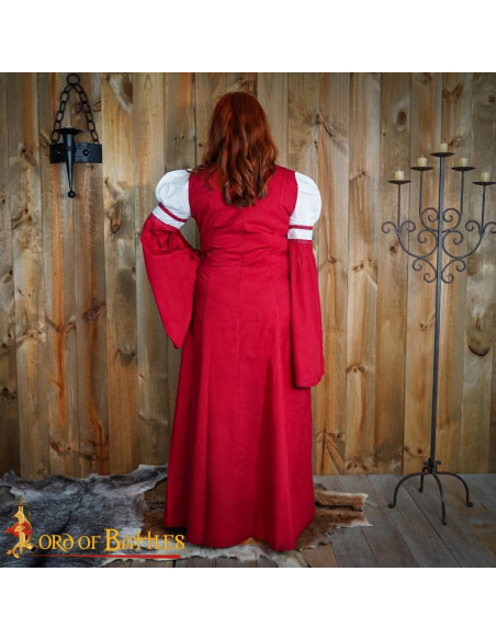 Vestido medieval da Donzela Isabel,...