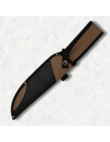 Faca tática aventura com estojo (39,7...