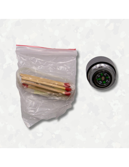 Faca tática aventura com estojo (39,7...