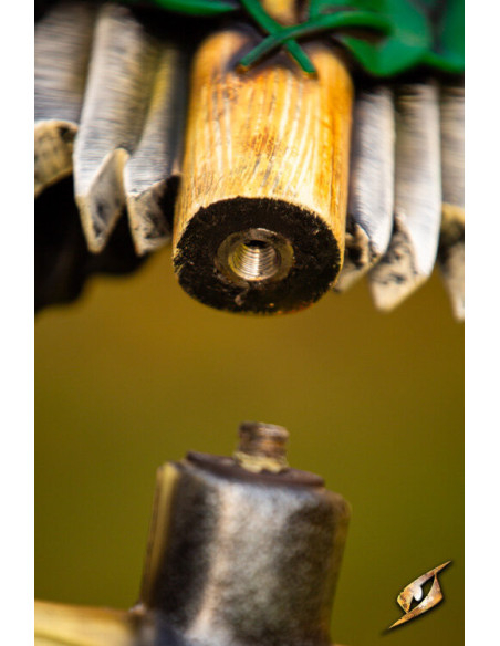 Estandarte de Batalha com caveira alada