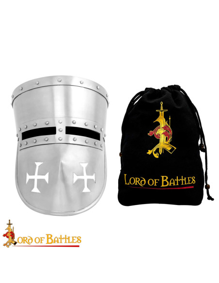 Capacete cavaleiro templário Século...