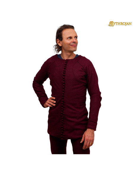 Túnica medieval em lã modelo Carlos...