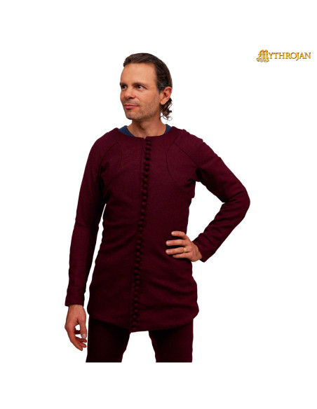 Túnica medieval em lã modelo Carlos...