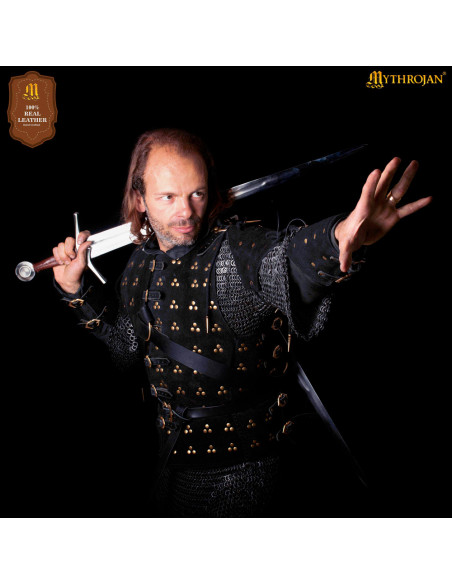 Tahalí em couro para espadas modelo...