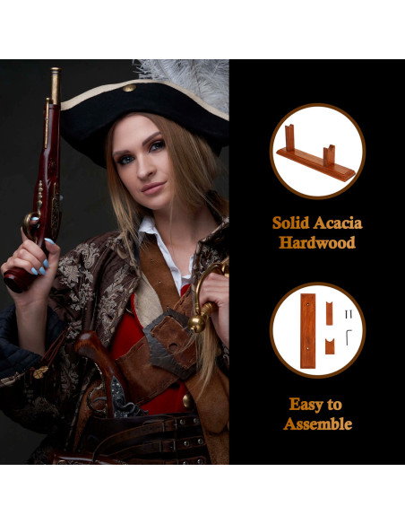 Suporte medieval de madeira para...