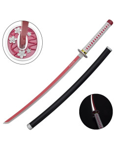 Katana decorativa com LED Kanao Tsuyuri - Demon Slayer