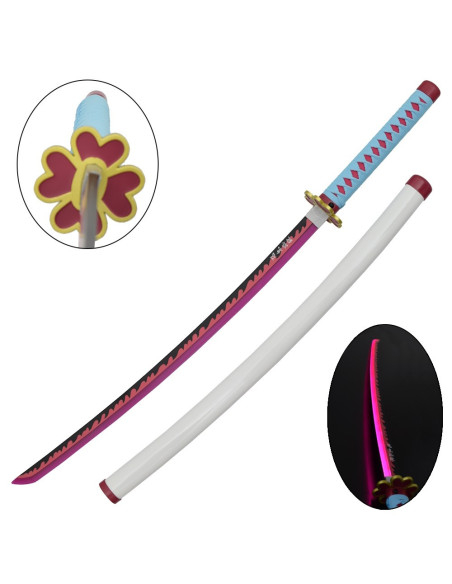 Katana decorativa com LED Mitsuri...