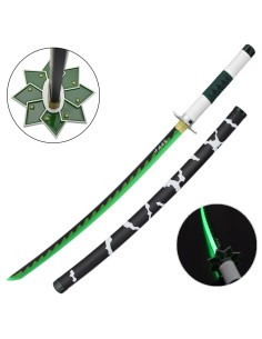 Katana decorativa LED Sanemi Shinazugawa - Demon Slayer