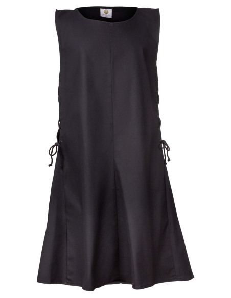 Tabardo medieval Wigand em lona preta