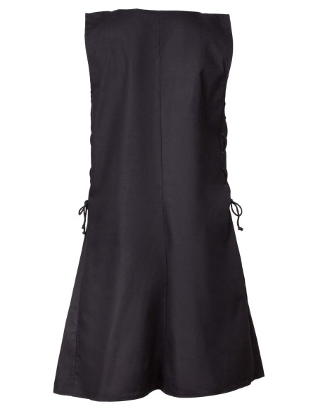 Tabardo medieval Wigand em lona preta