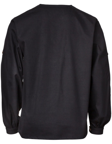 Camisa eslava Tymont em preto