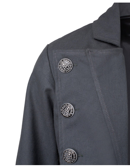 Abrigo medieval Pirata modelo Capitão...