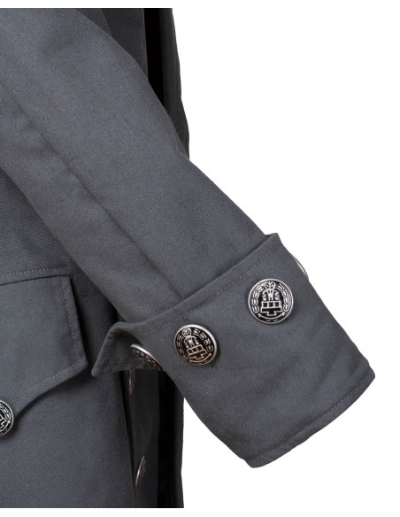 Abrigo medieval Pirata modelo Capitão...