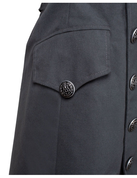 Abrigo medieval Pirata modelo Capitão...