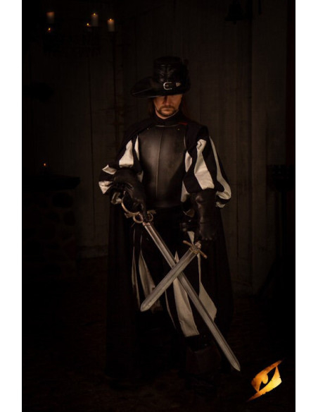 Espada para duelos negra (60 cm.)