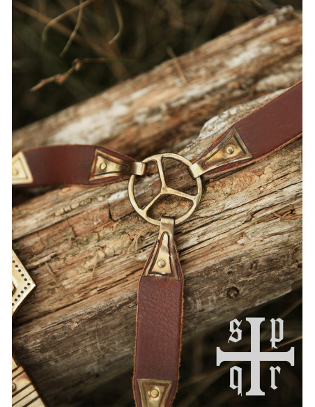 Faca Sax Vikinga em aço Damasco