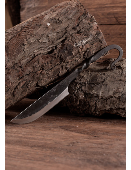 Faca medieval artesanal com bainha