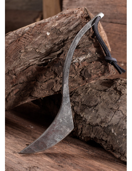 Faca de despelar medieval forjada à mão