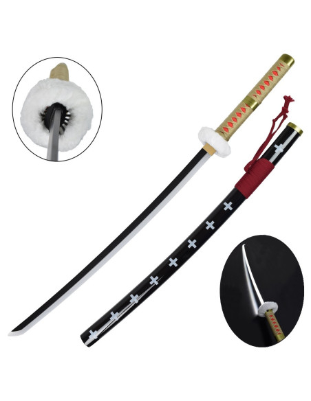 Katana Trafalgar Law One Piece bambu,...