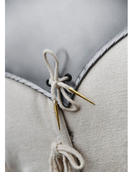 Bevor medieval em aço (1,2 mm.)