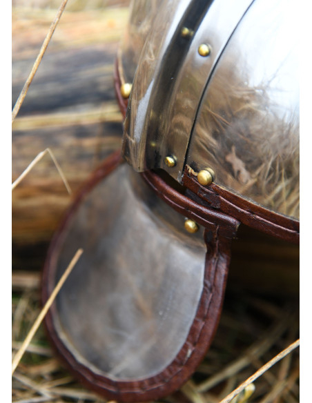 Capacete Romano Intercisa I em aço...