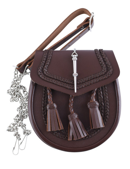 Bolso Sporran para saia escocesa em...