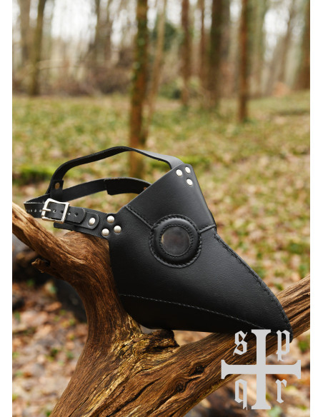 Conjunto Doutor Peste: máscara e chapéu