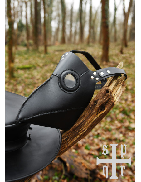 Conjunto Doutor Peste: máscara e chapéu