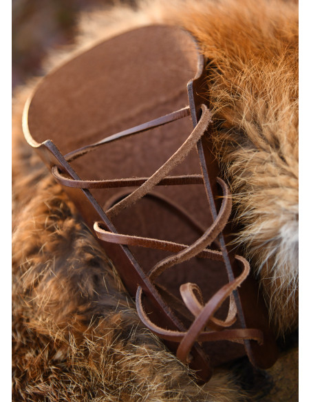 Pulseiras martelo de Thor em marrom