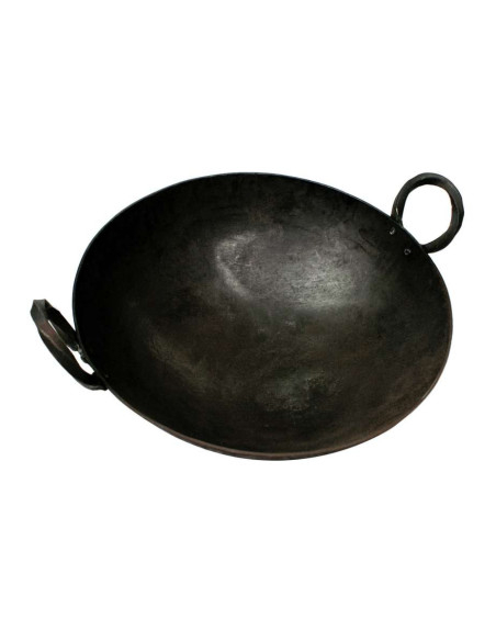 Frigideira medieval de ferro (29 cm.)