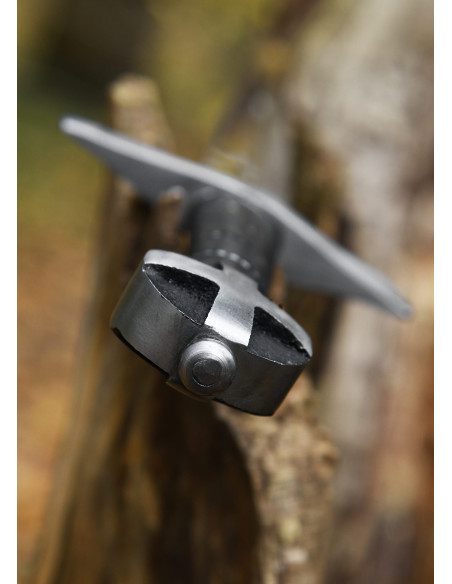 Punhal cruzado funcional com bainha