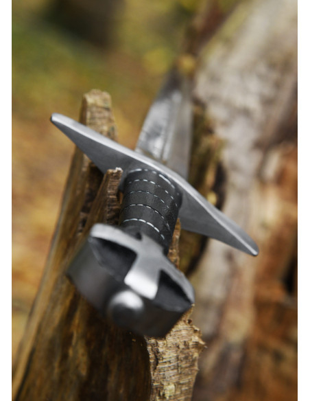 Punhal cruzado funcional com bainha