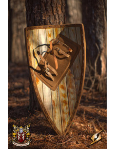 Escudo medieval modelo Barão para LARP 2