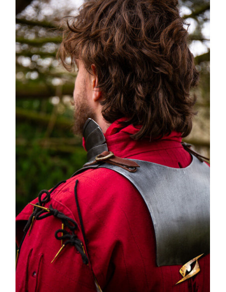 Gorjal medieval em aço modelo...