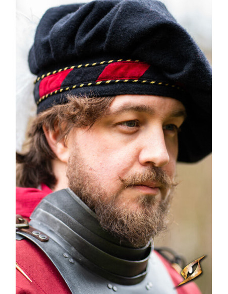 Gorjal medieval em aço modelo...