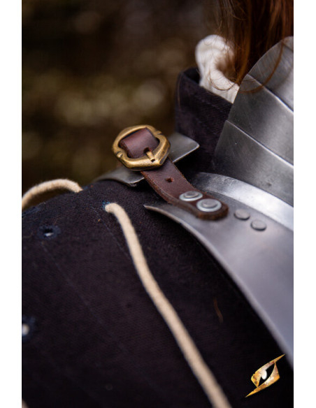 Gorjal medieval em aço modelo...