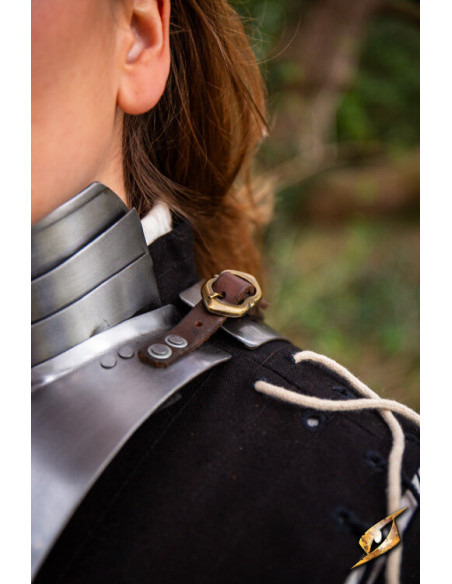 Gorjal medieval em aço modelo...