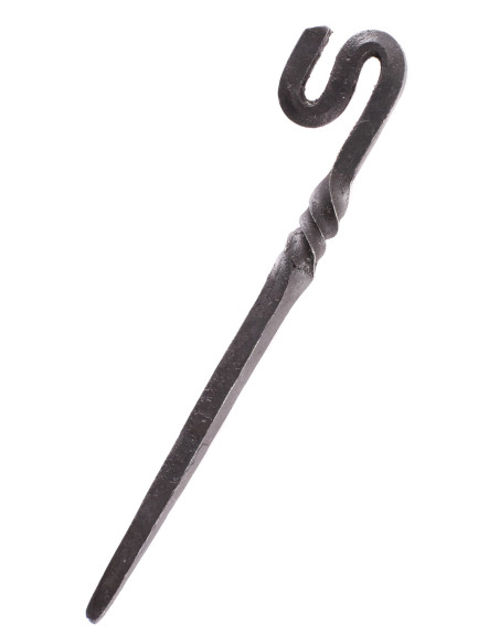 Pequeno palito medieval, forjado à mão