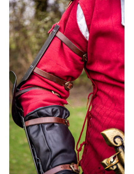 Braços medievais em aço modelo...