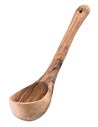 Colher de madeira de oliveira, aprox. 26 cm