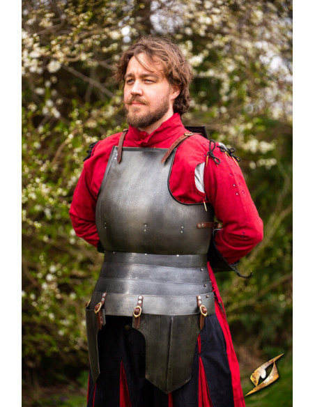 Cota de malha medieval em aço modelo...