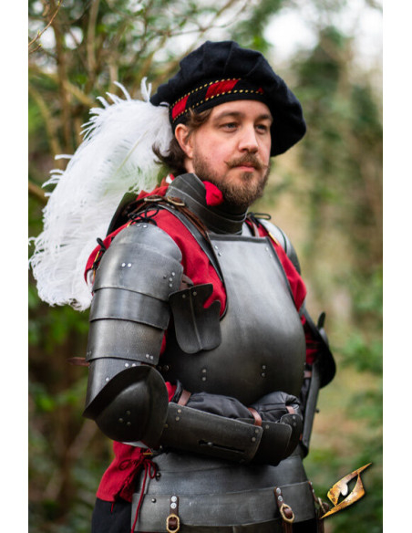 Cota de malha medieval em aço modelo...