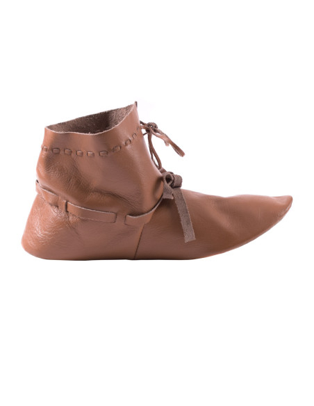 Botas medievais de cano médio,...