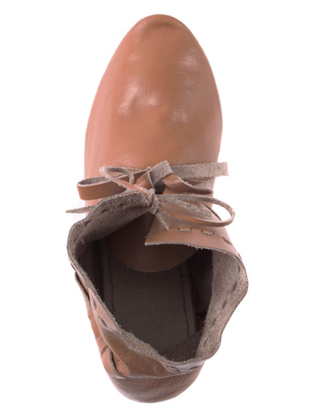 Botas medievais de cano médio,...