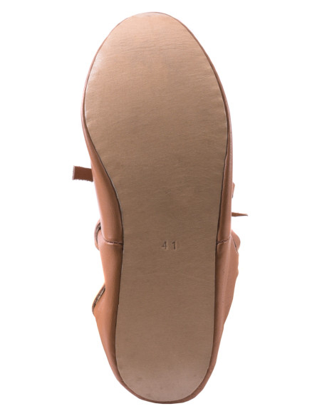 Botas medievais de cano médio,...