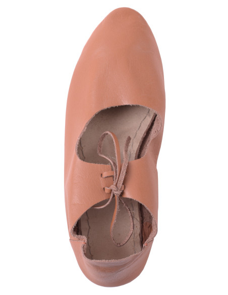 Sapatos medievais baixos com...