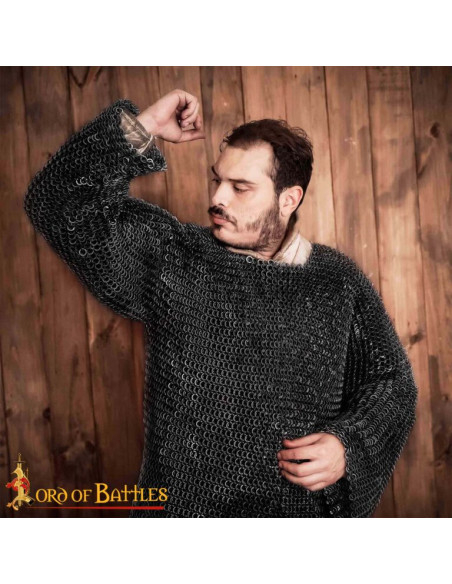 Cota de malha de anel redondo...